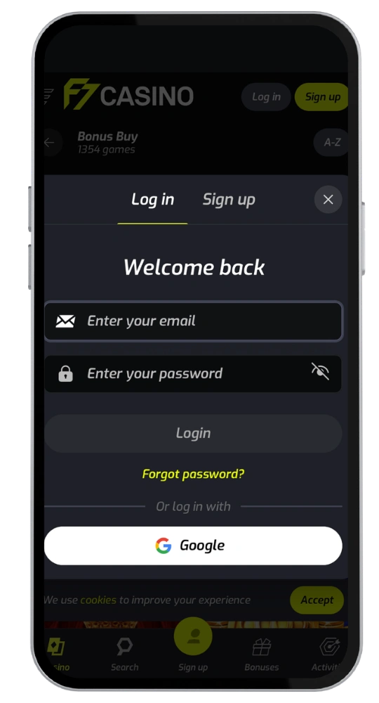 F7Casino kasyno mobilny
