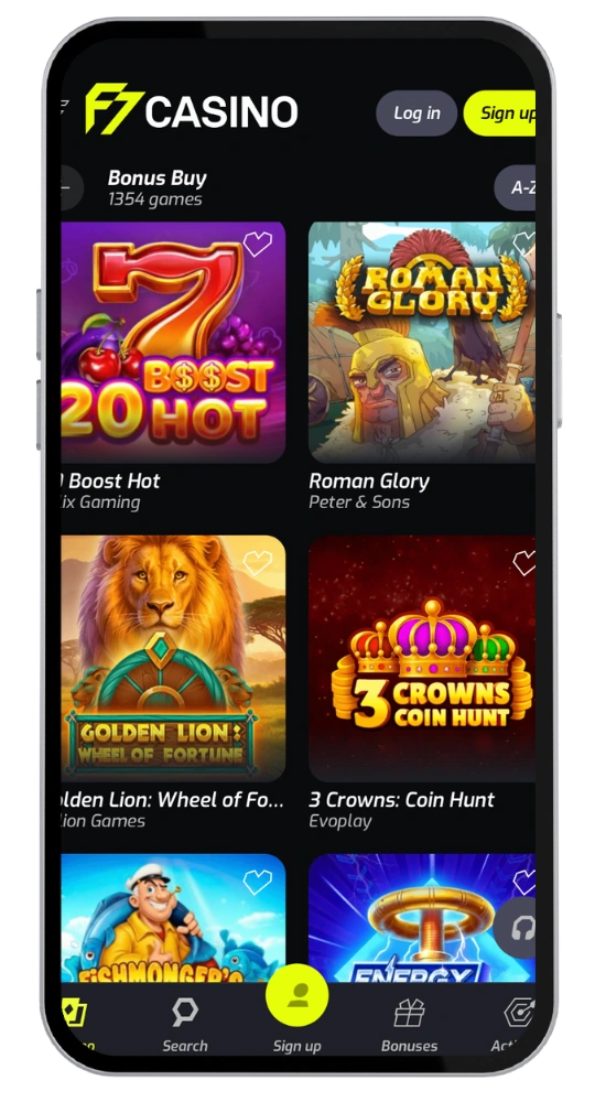 F7Casino Kasyno strona